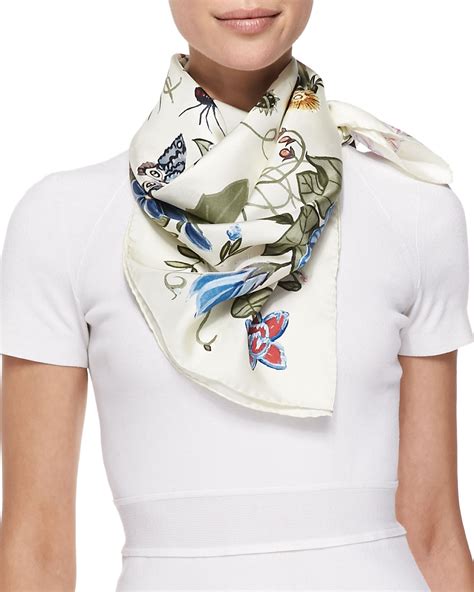 foulard gucci flora knight|gucci flora scarf products for sale .